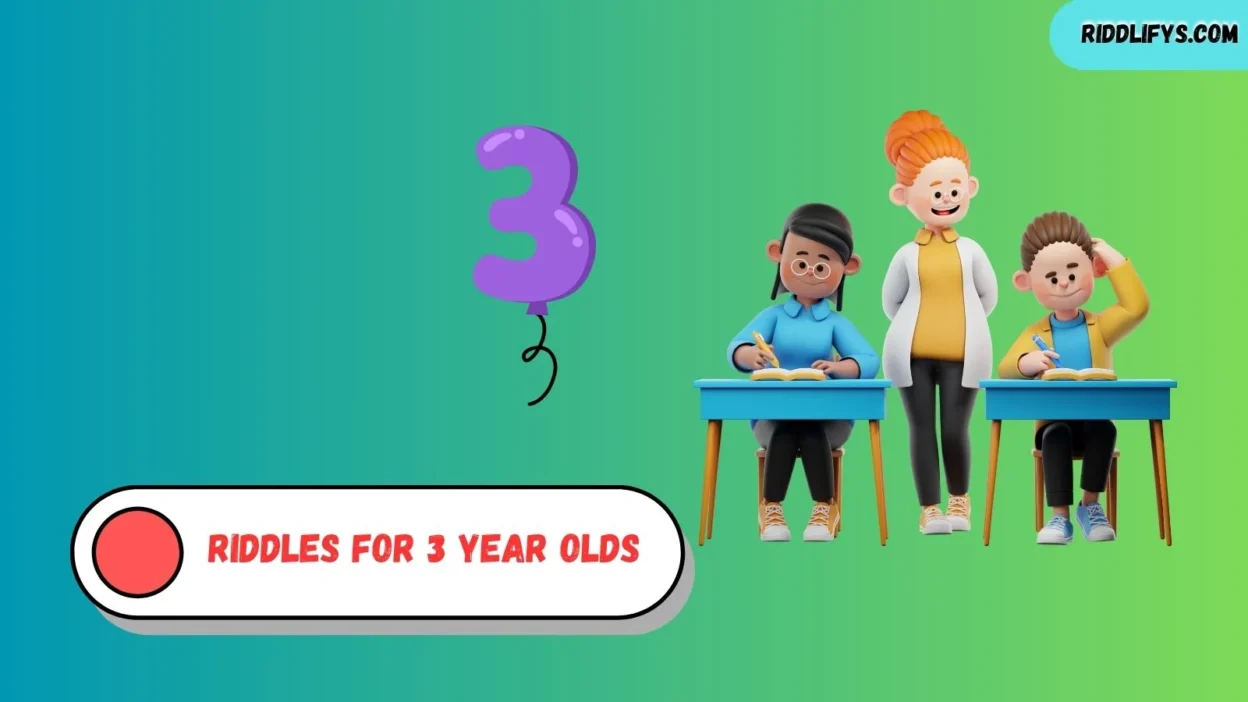 Riddles for 3 Year Olds